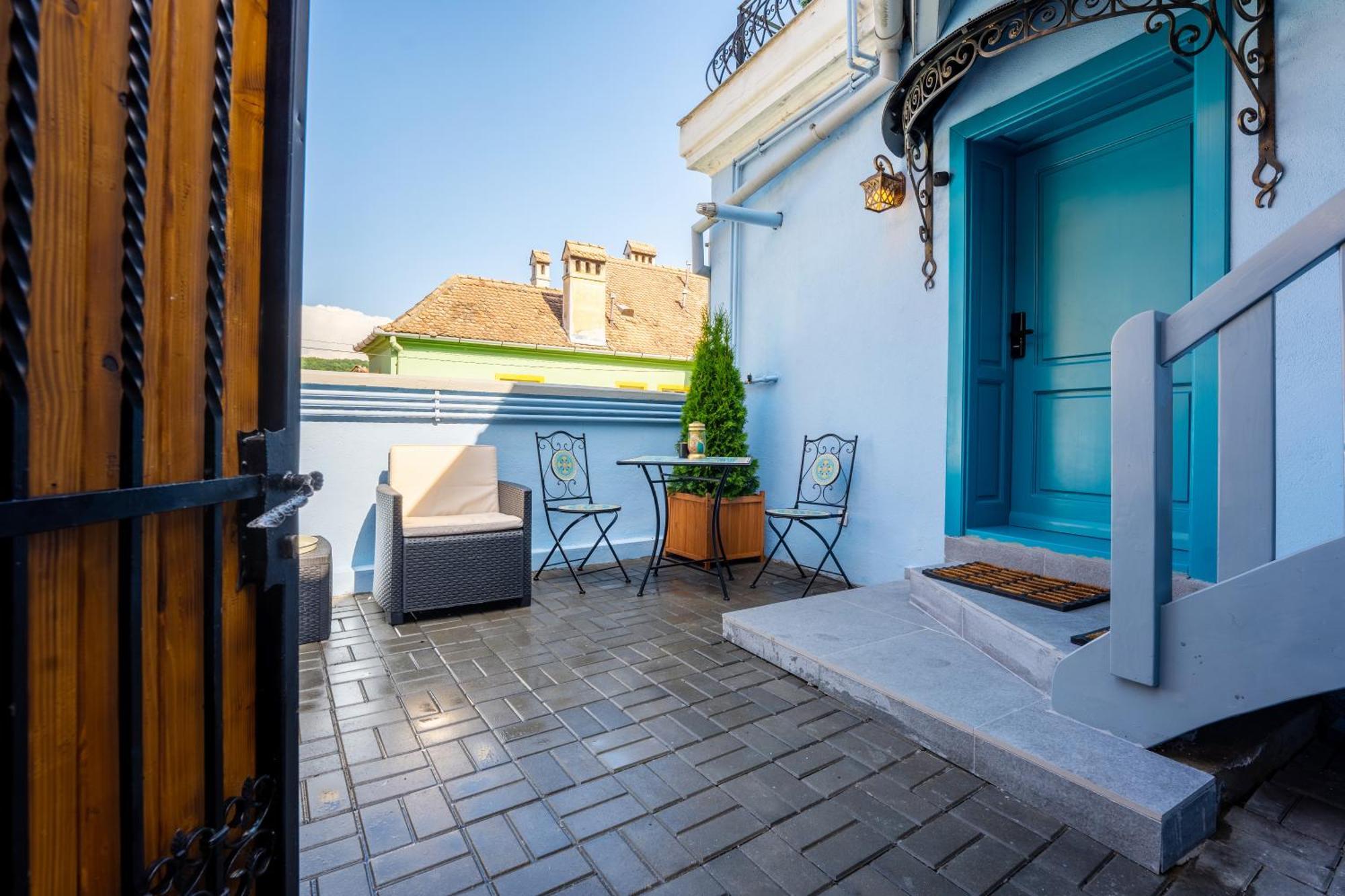Blue House Citadel Elite Sighisoara Appartement Buitenkant foto