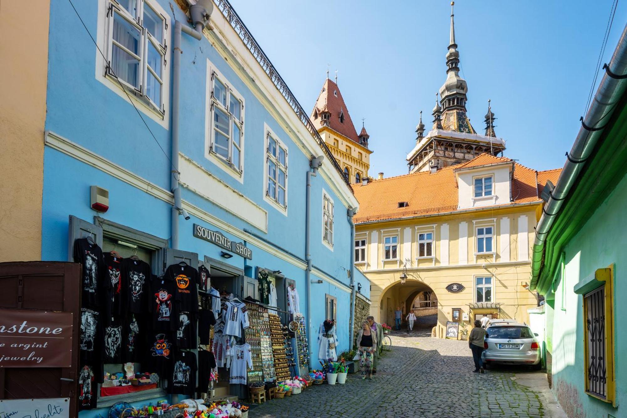 Blue House Citadel Elite Sighisoara Appartement Buitenkant foto