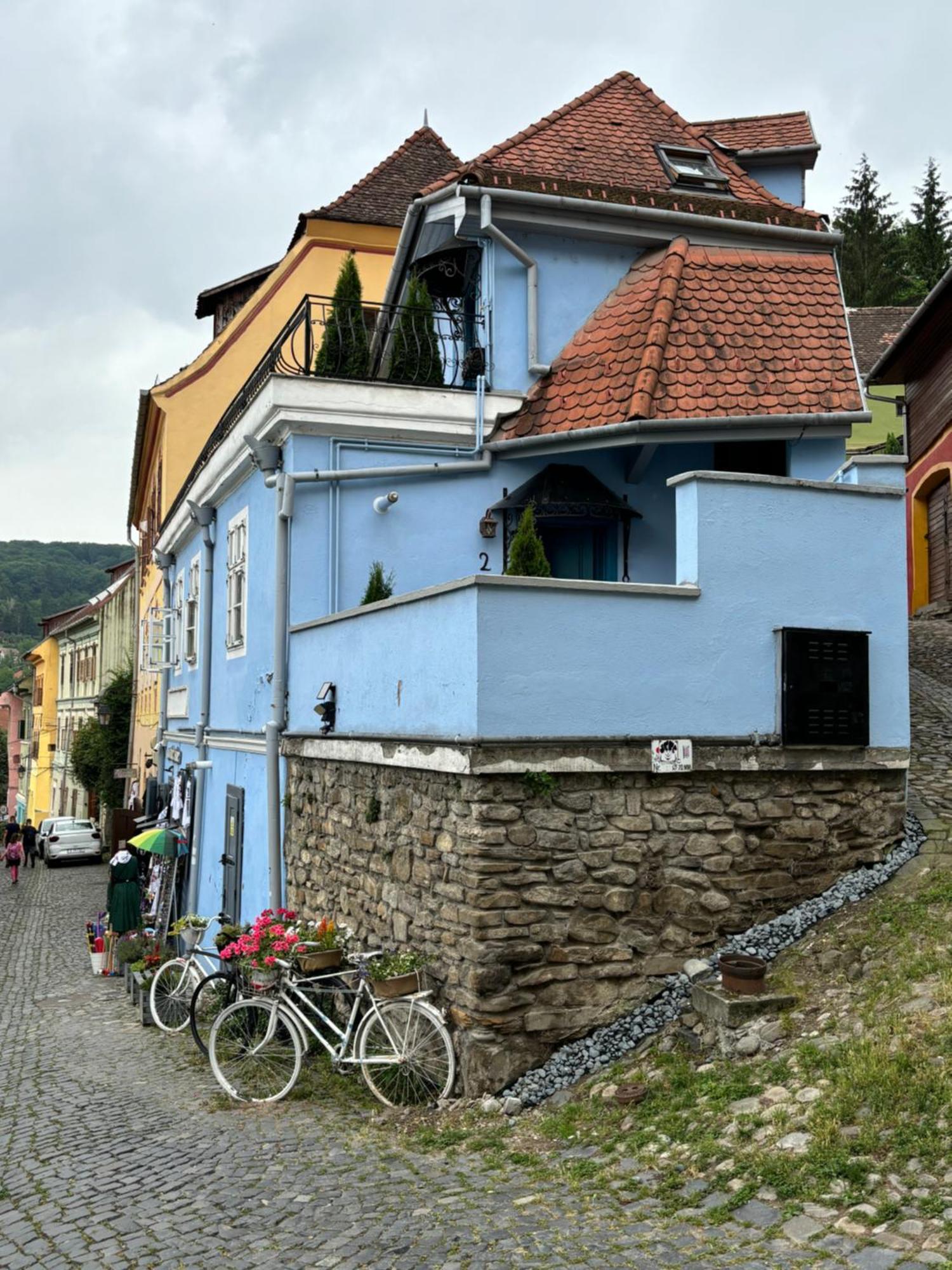 Blue House Citadel Elite Sighisoara Appartement Buitenkant foto